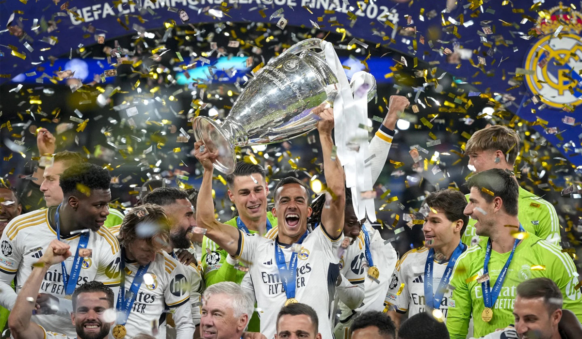 Real Madrid seals 15th European Cup after 2-0 win over Borussia Dortmund